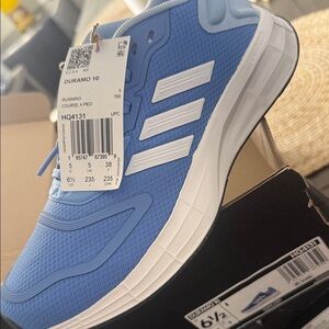 Adidas Men's Sky Blue Athletic Sneakers